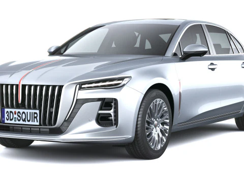 Hongqi Ousado H5 2026 Modelo 3D