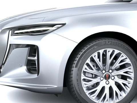 Hongqi Ousado H5 2026 Modelo 3D