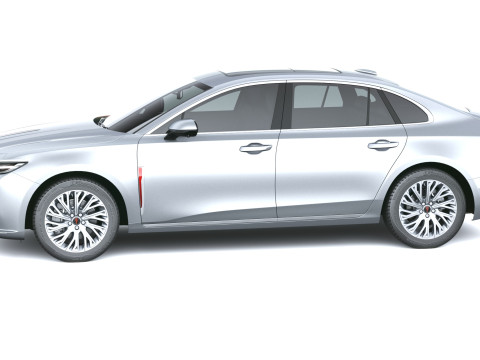 Hongqi Ousado H5 2026 Modello 3D