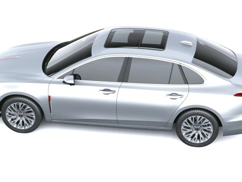 Hongqi Ousado H5 2026 Modelo 3D