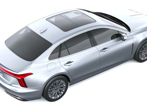 Hongqi Ousado H5 2026 Modelo 3D