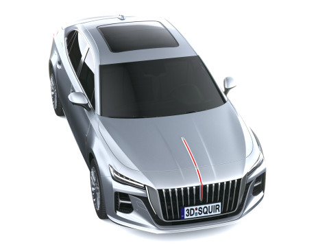 Hongqi Ousado H5 2026 Modello 3D
