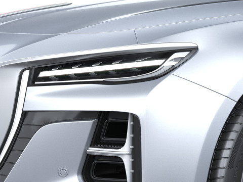 Hongqi Ousado H5 2026 Modello 3D