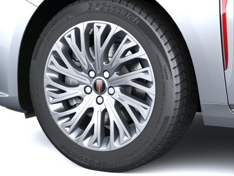 Hongqi Ousado H5 2026 Modello 3D