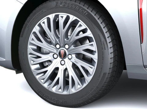 Hongqi Ousado H5 2026 Modelo 3D