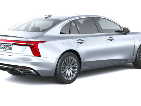 Hongqi Ousado H5 2026 Modello 3D