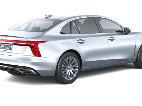 Hongqi Ousado H5 2026 Modelo 3D