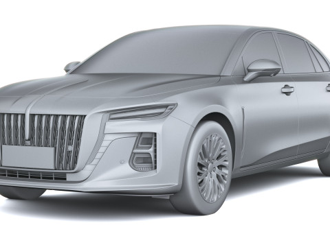 Hongqi Ousado H5 2026 Modello 3D