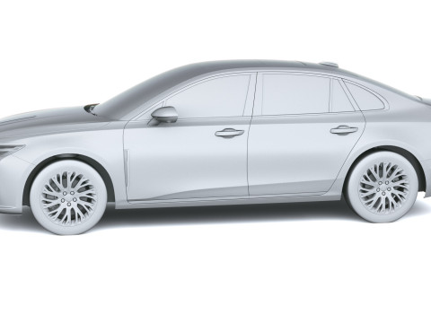 Hongqi Ousado H5 2026 Modello 3D