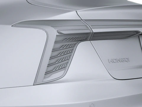 Hongqi Ousado H5 2026 Modelo 3D