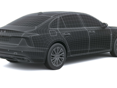 Hongqi Ousado H5 2026 Modello 3D