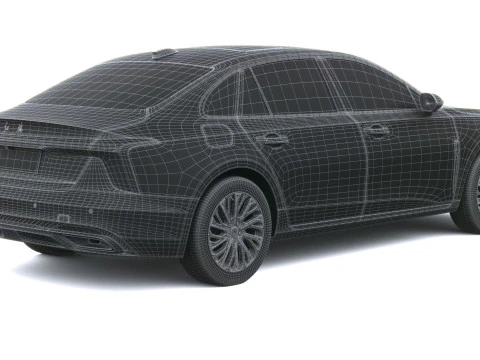 Hongqi Ousado H5 2026 Modelo 3D