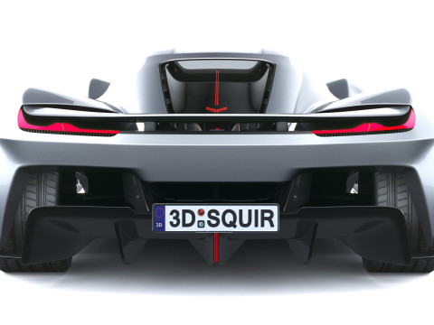 Chevrolet Corvette CX Concept 2025 LowPoly Modello 3D