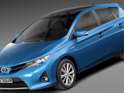 Toyota Auris 2013 3Dモデル