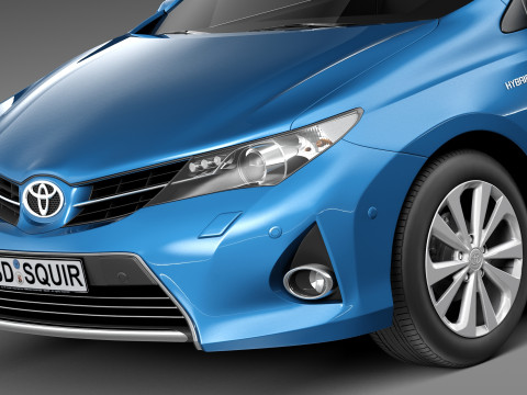 Toyota Auris 2013 3D Model