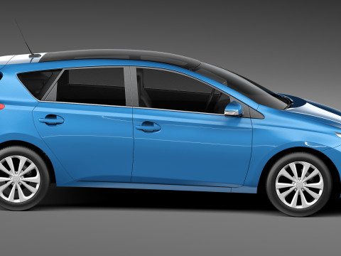 Toyota Auris 2013 3D Model