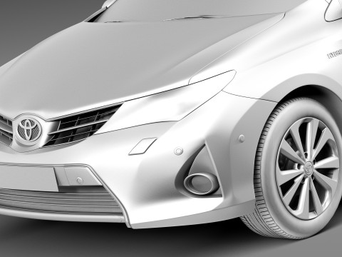 Toyota Auris 2013 3D Model