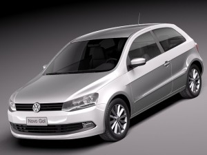 Volkswagen Gol 2013 3D 모델