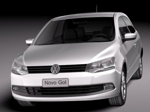 Volkswagen Gol 2013 Model 3D