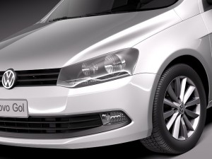 Volkswagen Gol 2013 Model 3D
