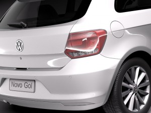 Volkswagen Gol 2013 Model 3D