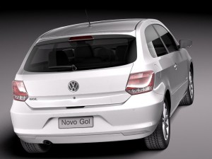 Volkswagen Gol 2013 Model 3D