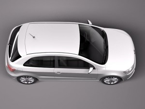 Volkswagen Gol 2013 Model 3D