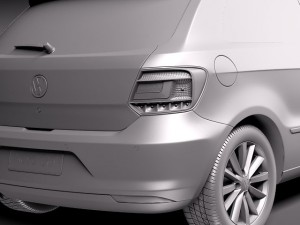 Volkswagen Gol 2013 Model 3D