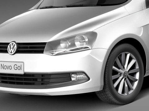 Volkswagen Gol 2013 3D 模型