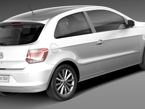 Volkswagen Gol 2013 3D 模型