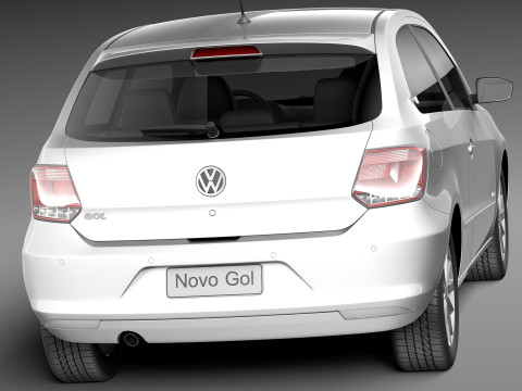 Volkswagen Gol 2013 3D 模型