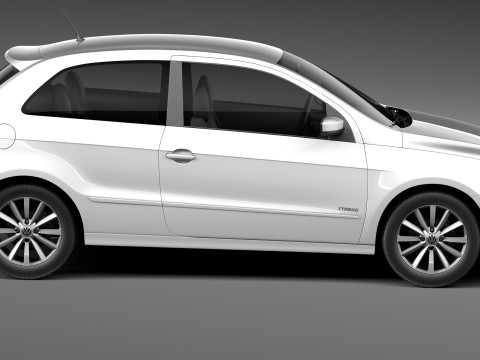 Volkswagen Gol 2013 3D 模型