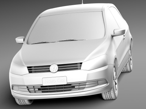Volkswagen Gol 2013 3D 模型