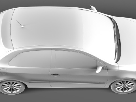 Volkswagen Gol 2013 3D 模型