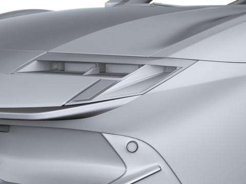 Ferrari 849 Testarossa 2026 LowPoly 3D Model