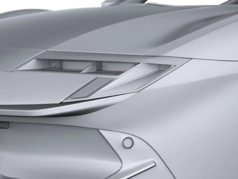 Ferrari 849 Testarossa 2026 LowPoly Modello 3D