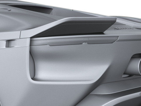 Ferrari 849 Testarossa 2026 LowPoly 3D Model