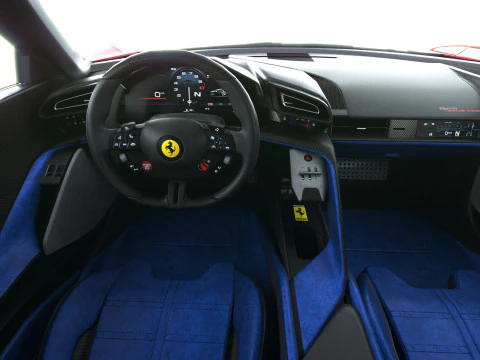 Ferrari 849 Testarossa 2026 LowPoly Modello 3D