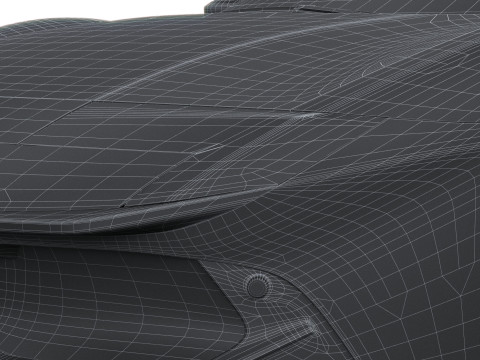 Ferrari 849 Testarossa 2026 LowPoly 3D Model