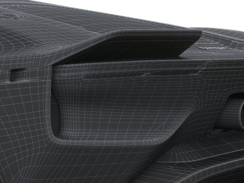 Ferrari 849 Testarossa 2026 LowPoly Modello 3D