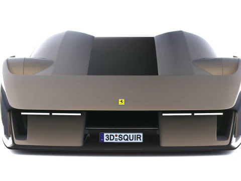 Ferrari F76 Concept 2025 LowPoly 3D Model