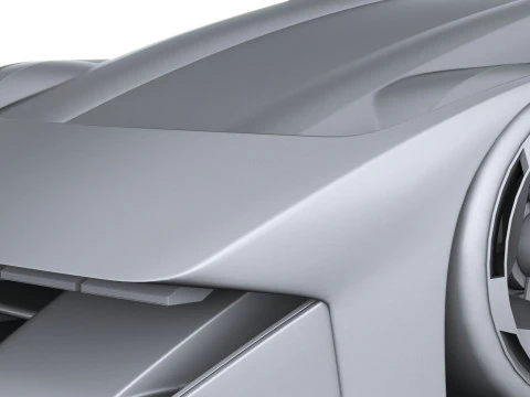 Ferrari F76 Concept 2025 LowPoly 3D Model