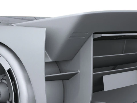 Ferrari F76 Concept 2025 LowPoly 3D Model