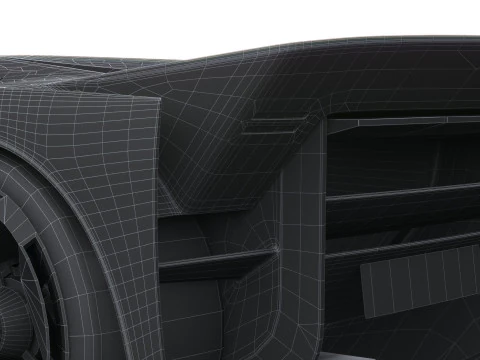 Ferrari F76 Concept 2025 LowPoly 3D Model