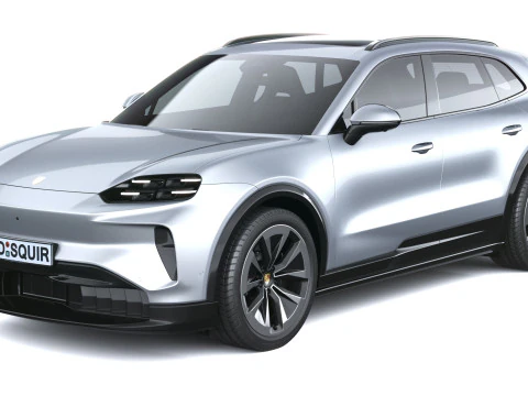 Porsche Cayenne Electric 2027 3D Model