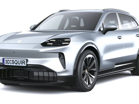 Porsche Cayenne Electric 2027 3D Model