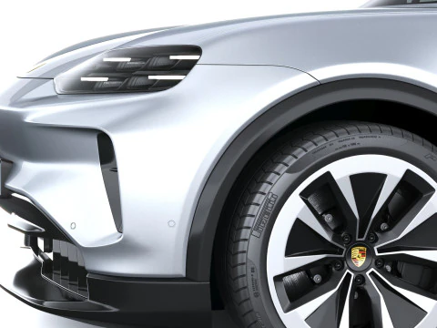 Porsche Cayenne Electric 2027 3D Model