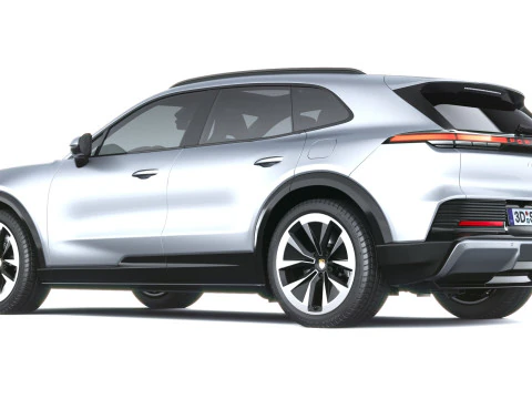 Porsche Cayenne Electric 2027 3D Model