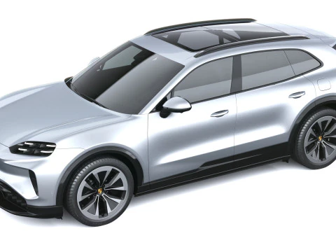 Porsche Cayenne Electric 2027 3D Model