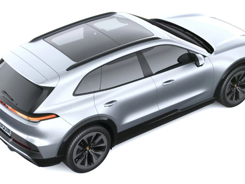 Porsche Cayenne Electric 2027 3D Model